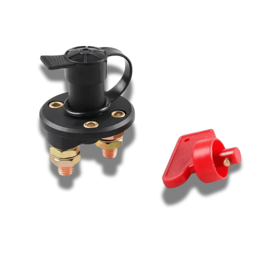 Battery isolator 300A Max Load, 12V-24V, Includes Removable Key