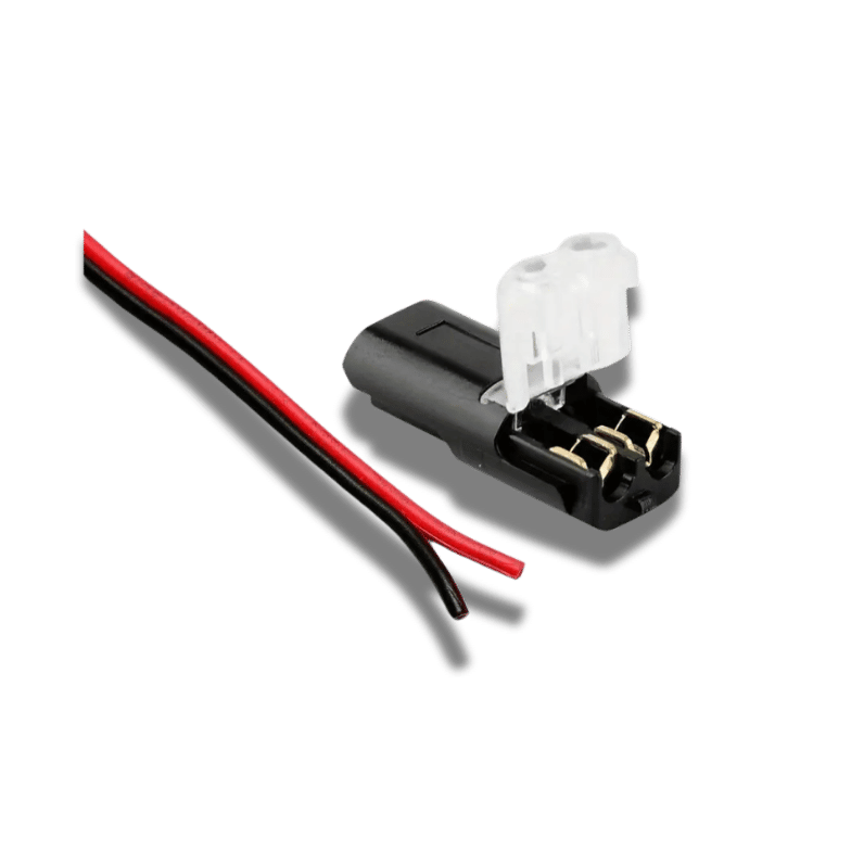 4Pcs No-Stripping Tap Wire Connectors: Quick Connect Cable