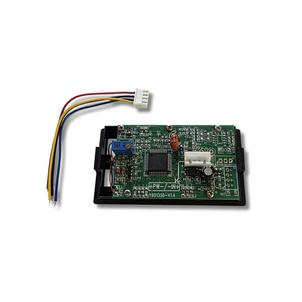 DC Digital Panel Voltmeter – Accurate 5–100V Voltage Monitor for Power & Battery Systems