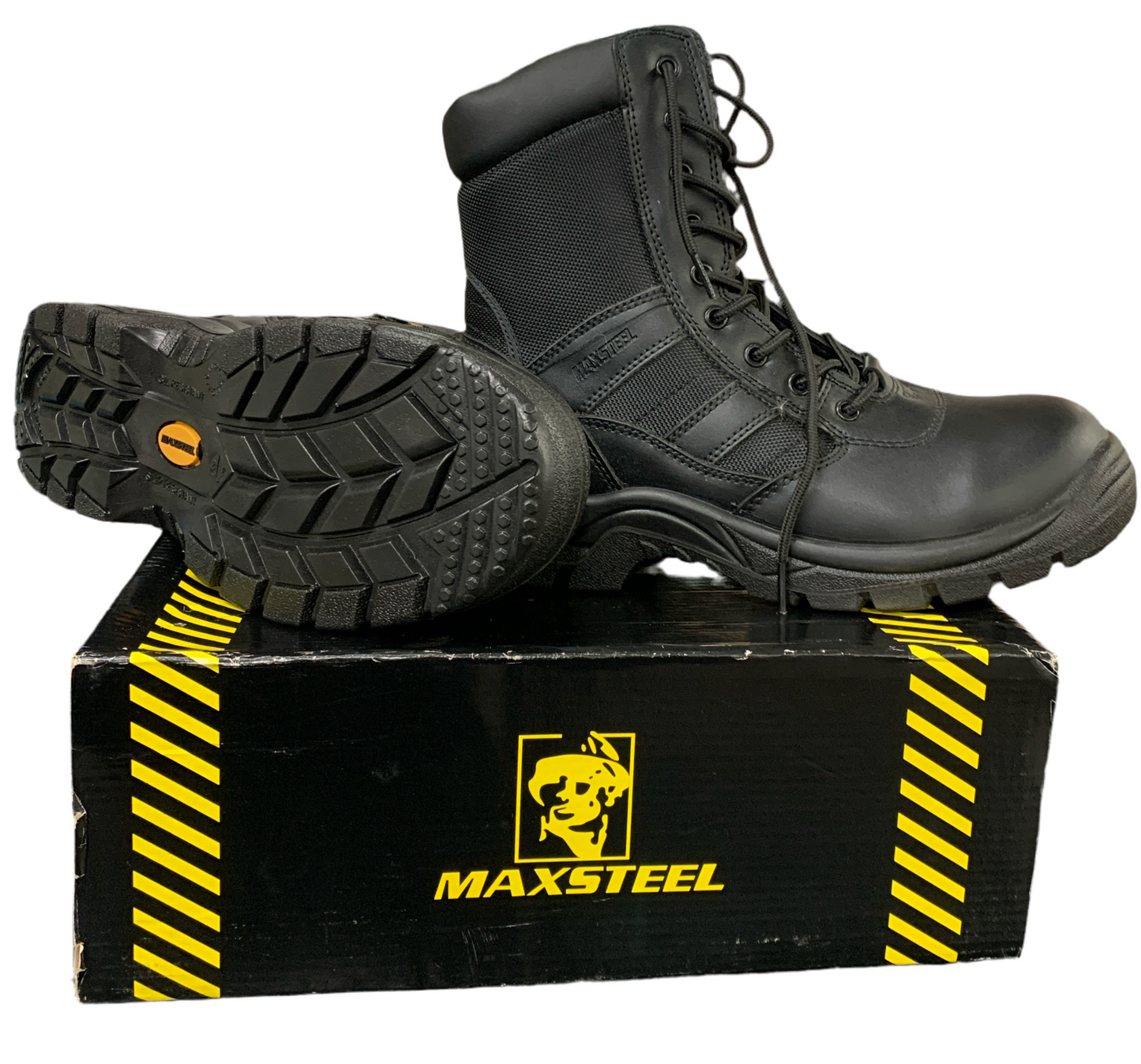 Mens Maxsteel Hi Boot MS24 -  Black - Size 11