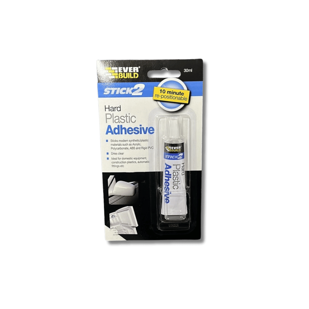 Everbuild Hard Plastic Adhesive - 30ml