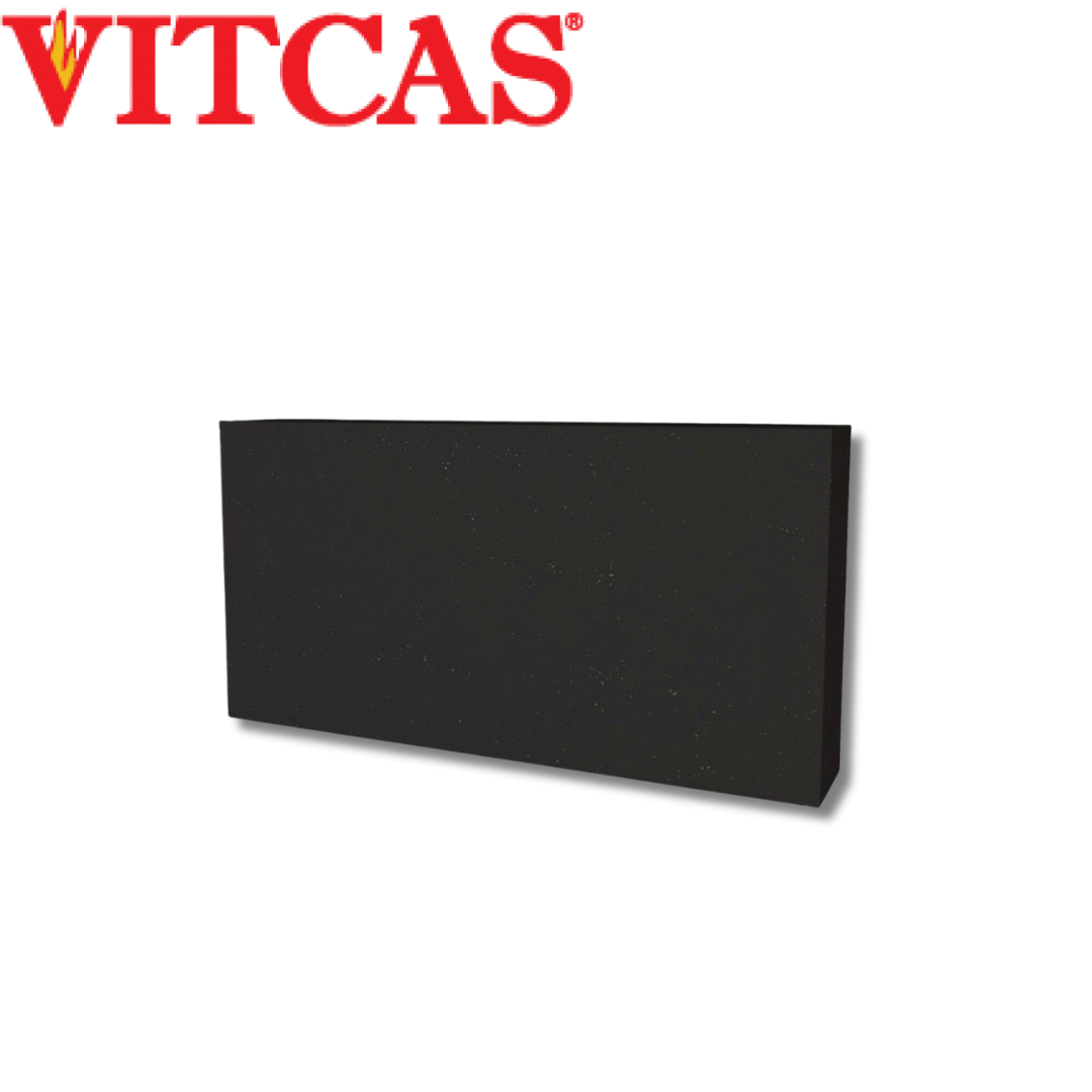 Vitcas Fire Brick - Black (220x110x30mm)