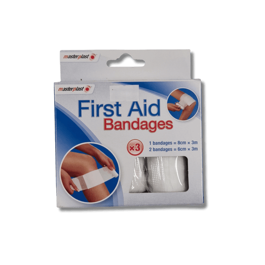 Masterplast First Aid Bandages x 3