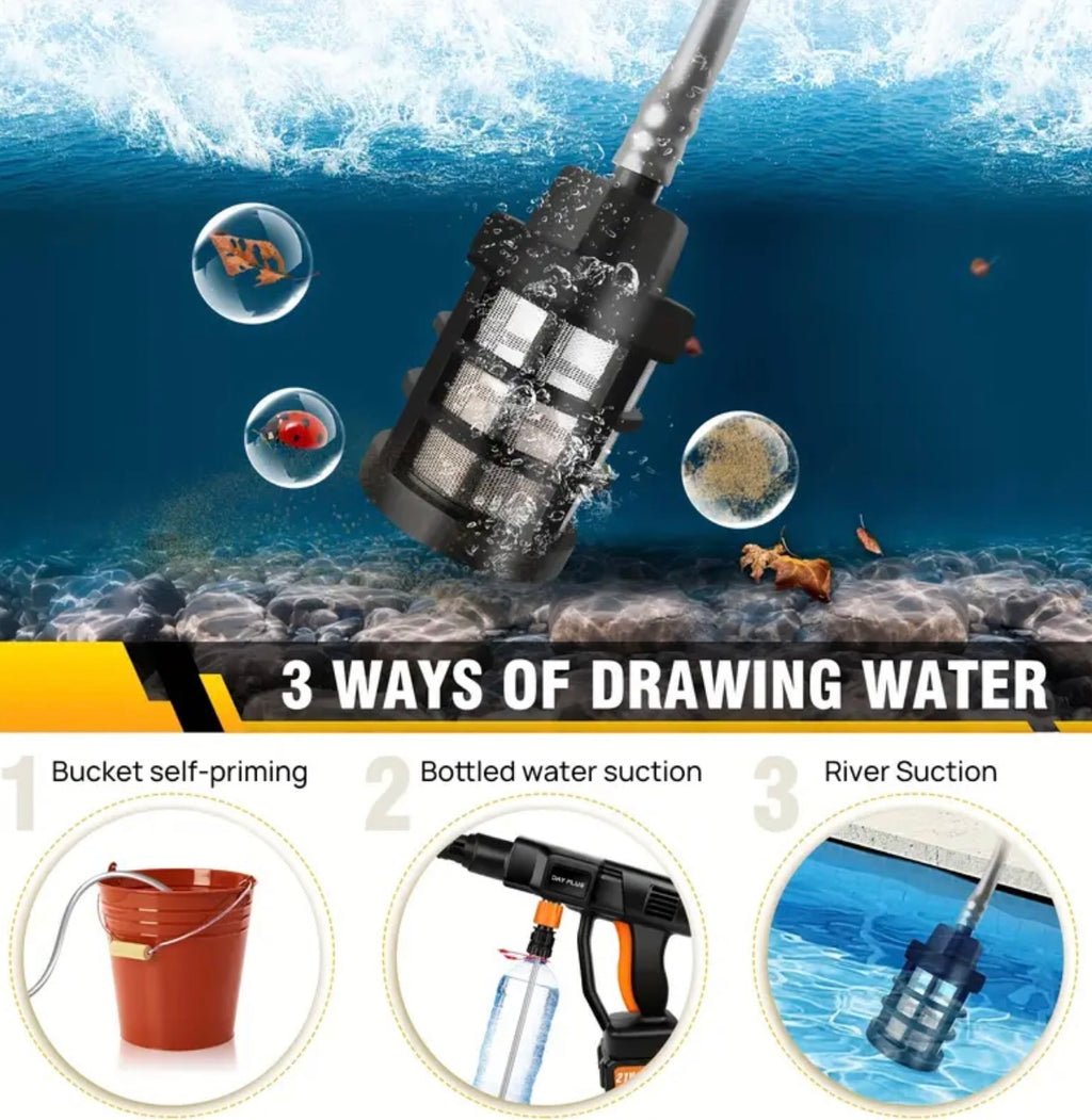 Pressure washer cordless premium 2 batteries