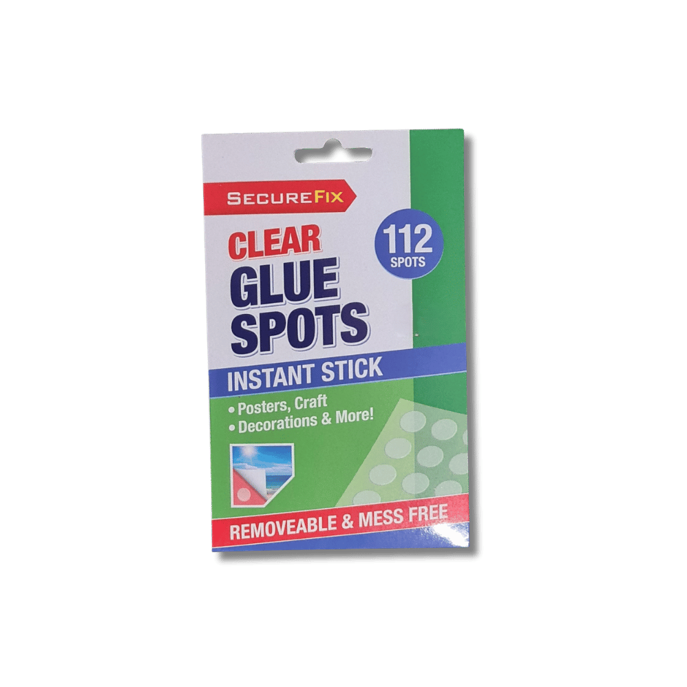 Securefix Clear Glue Spots