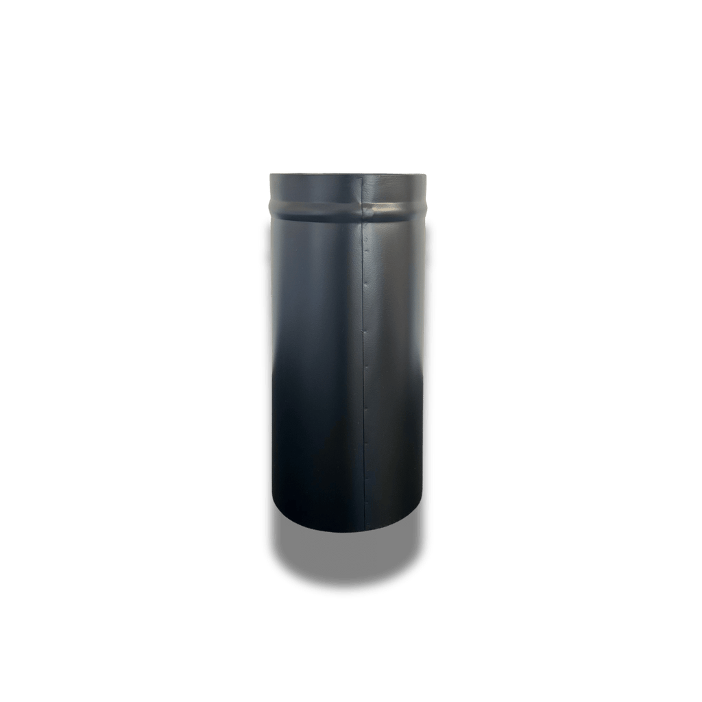 12 inch narrowboat chimney 6 inch double skin black