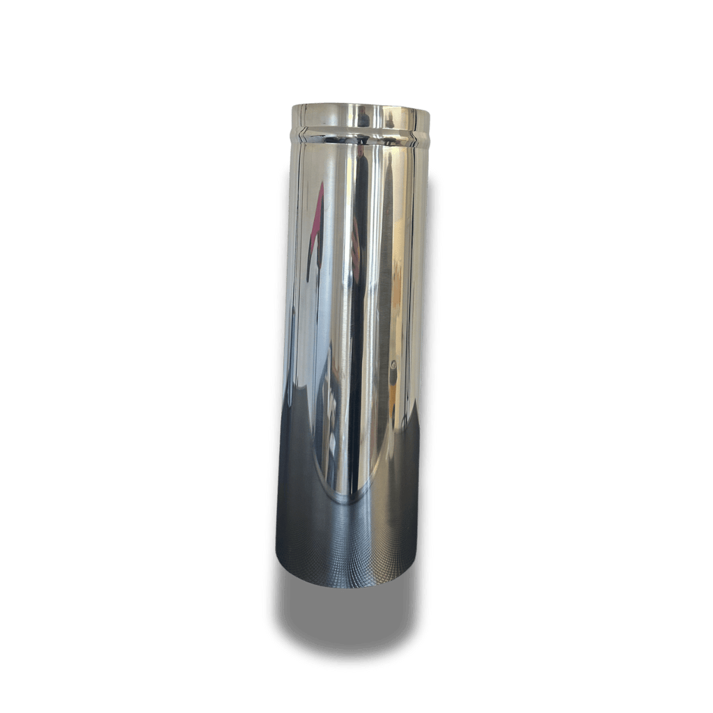 18 inch stainless narrowboat chimney 6 inch double skin
