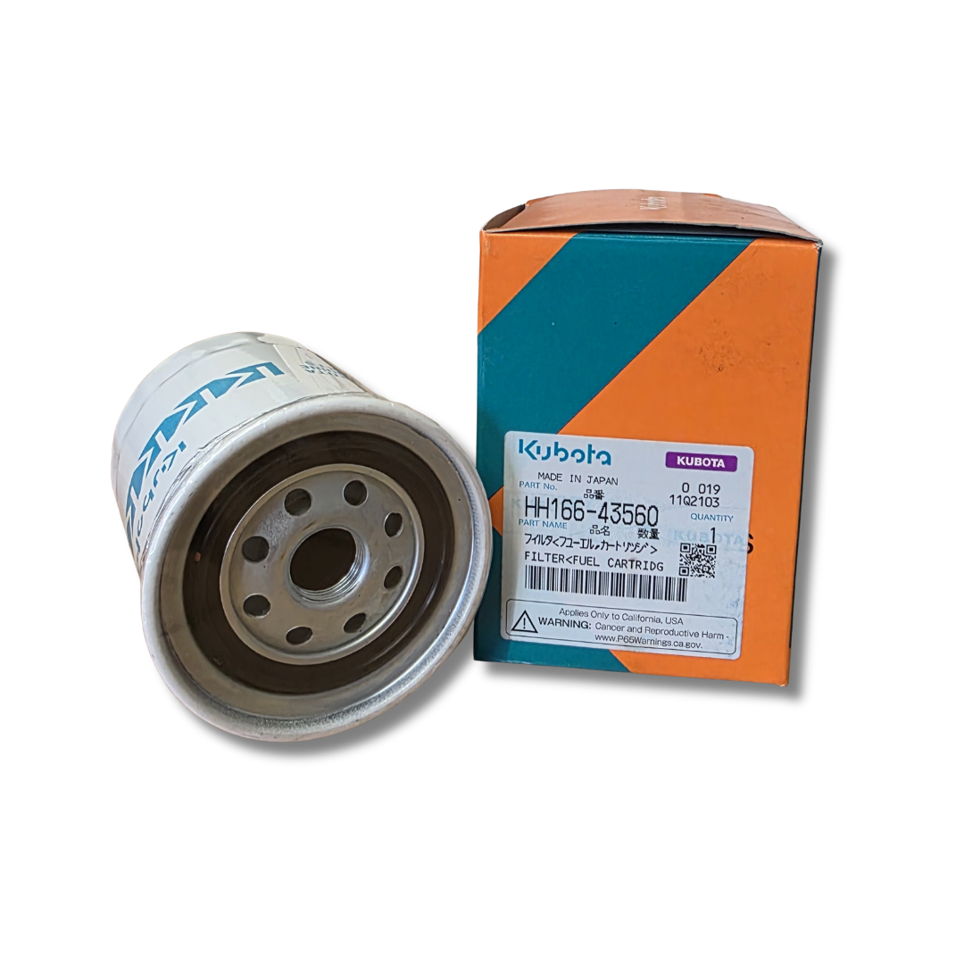 Genuine Kubota HH166-43560 Fuel Filter