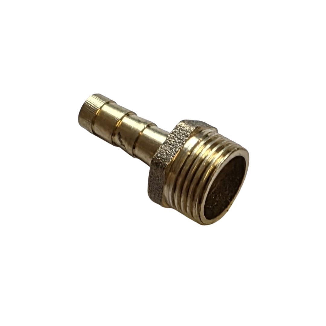 Hose Tail Connector 3/8" BSP Male x 8mm