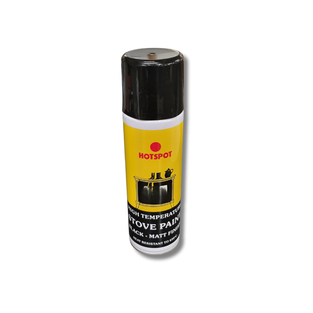 Hotspot High Temperature Stove Paint Black - Matt Finish - 250ml