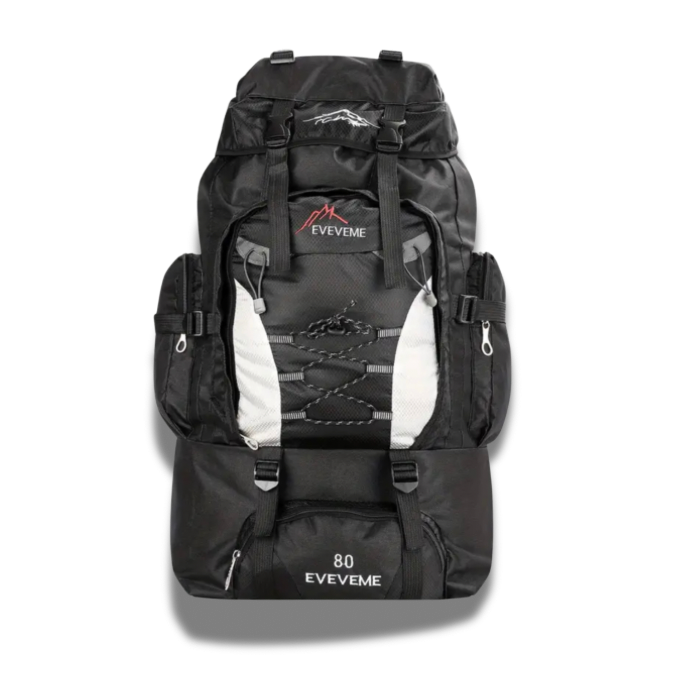 Backpack - Eveveme - 80L Black