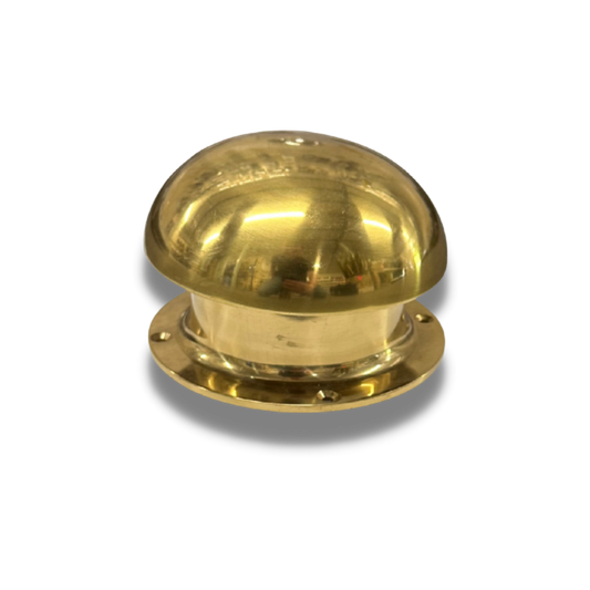 Mushroom Vent 6” x 4” Brass Heavy Duty