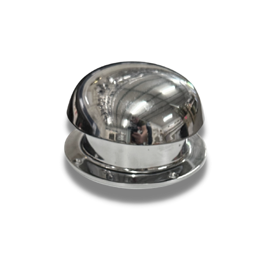 Mushroom Vent 6” x 4” Chrome Heavy Duty