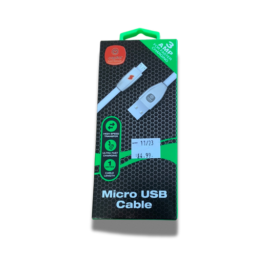 Micro USB Cable - 3 Amp