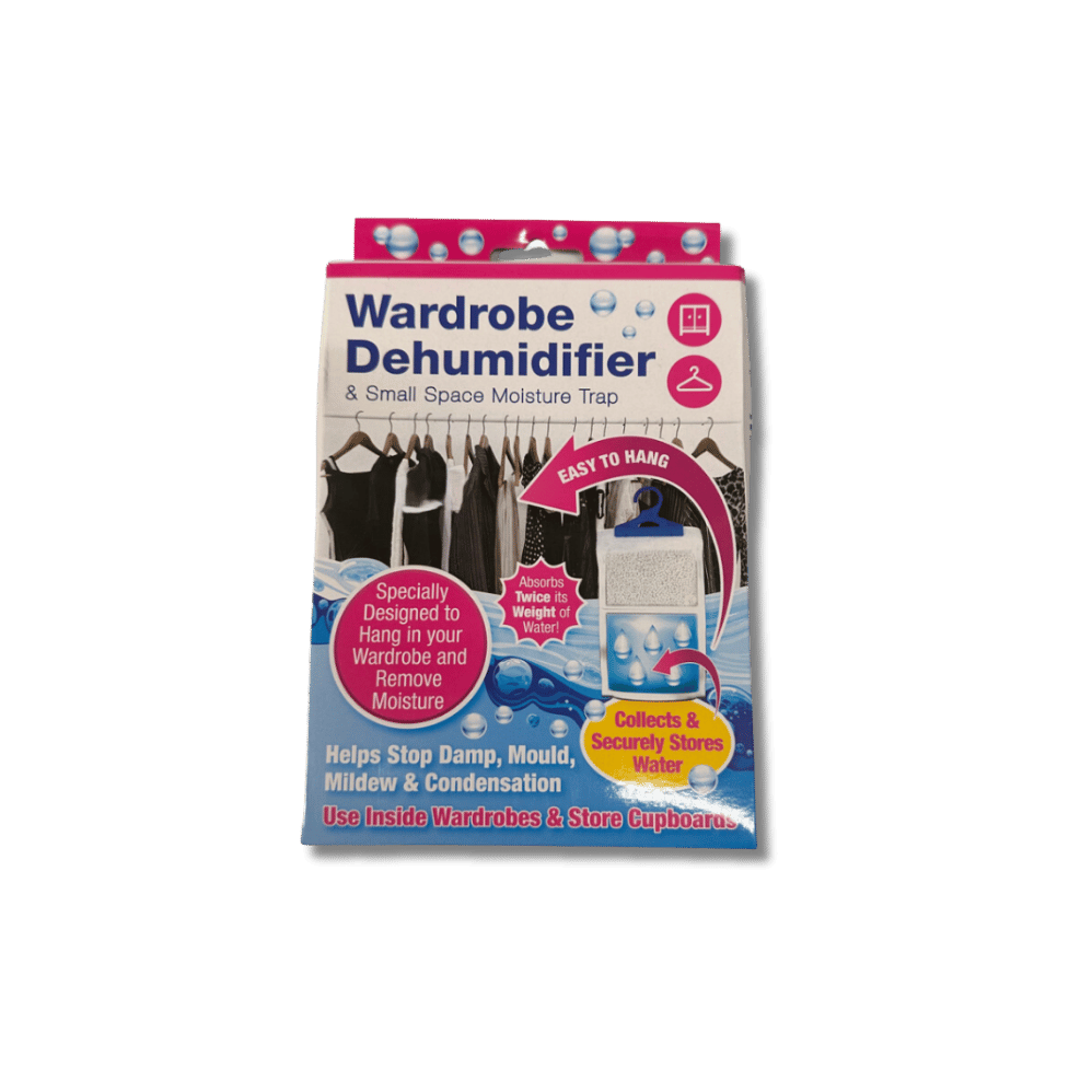 Interior wardrobe dehumidifier