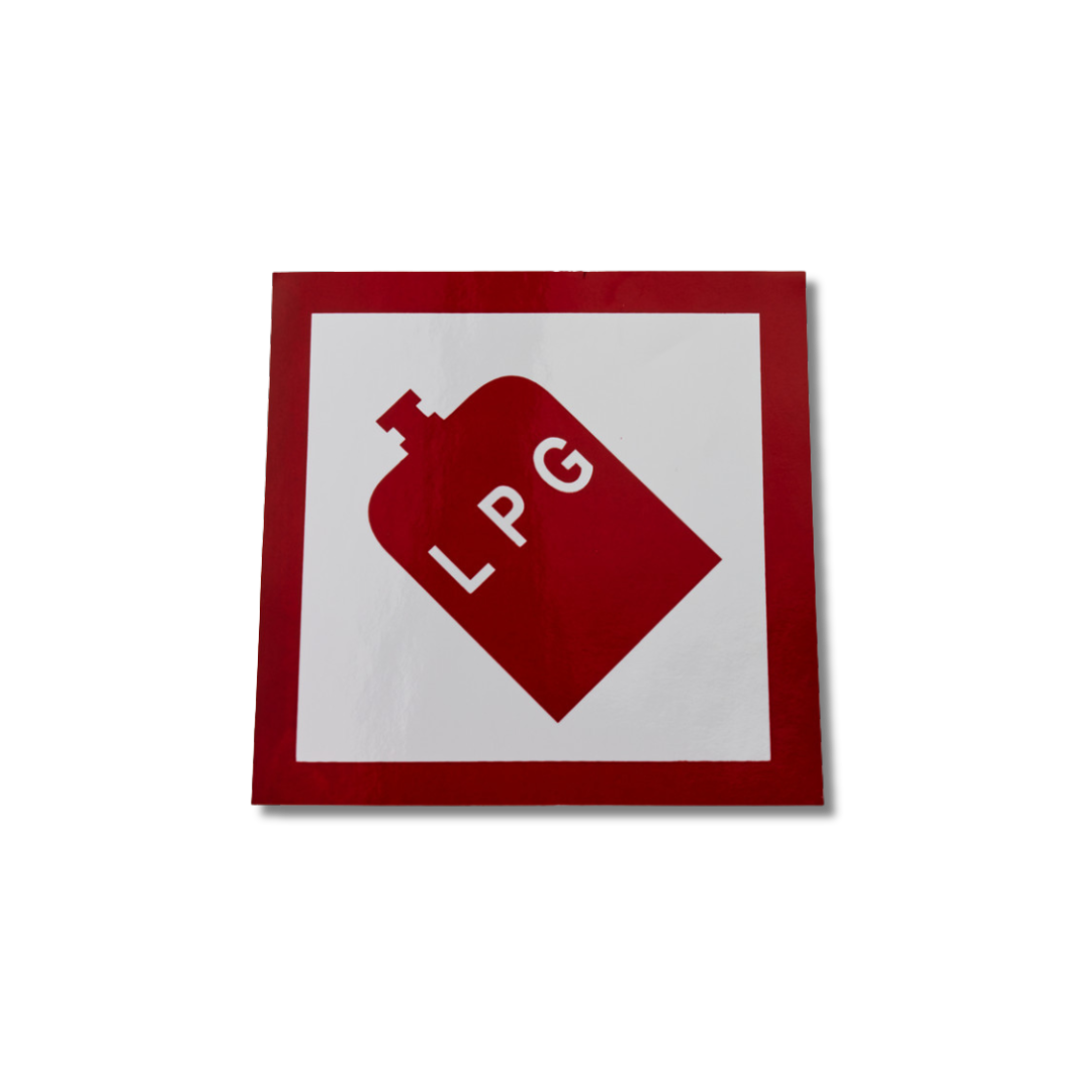 LPG Sticker