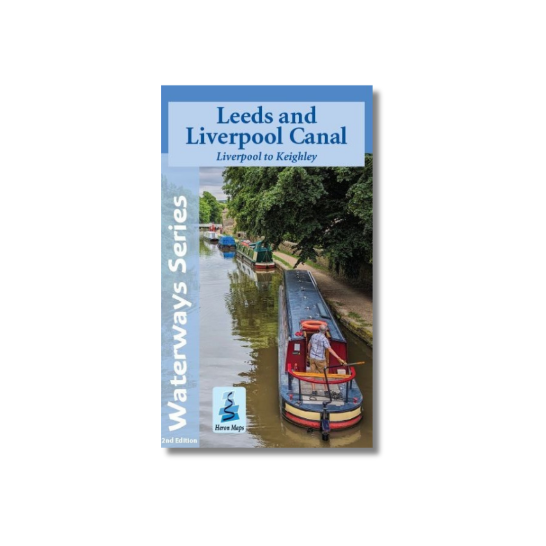 Heron Map Leeds and Liverpool Canal (Liverpool to Keighley)