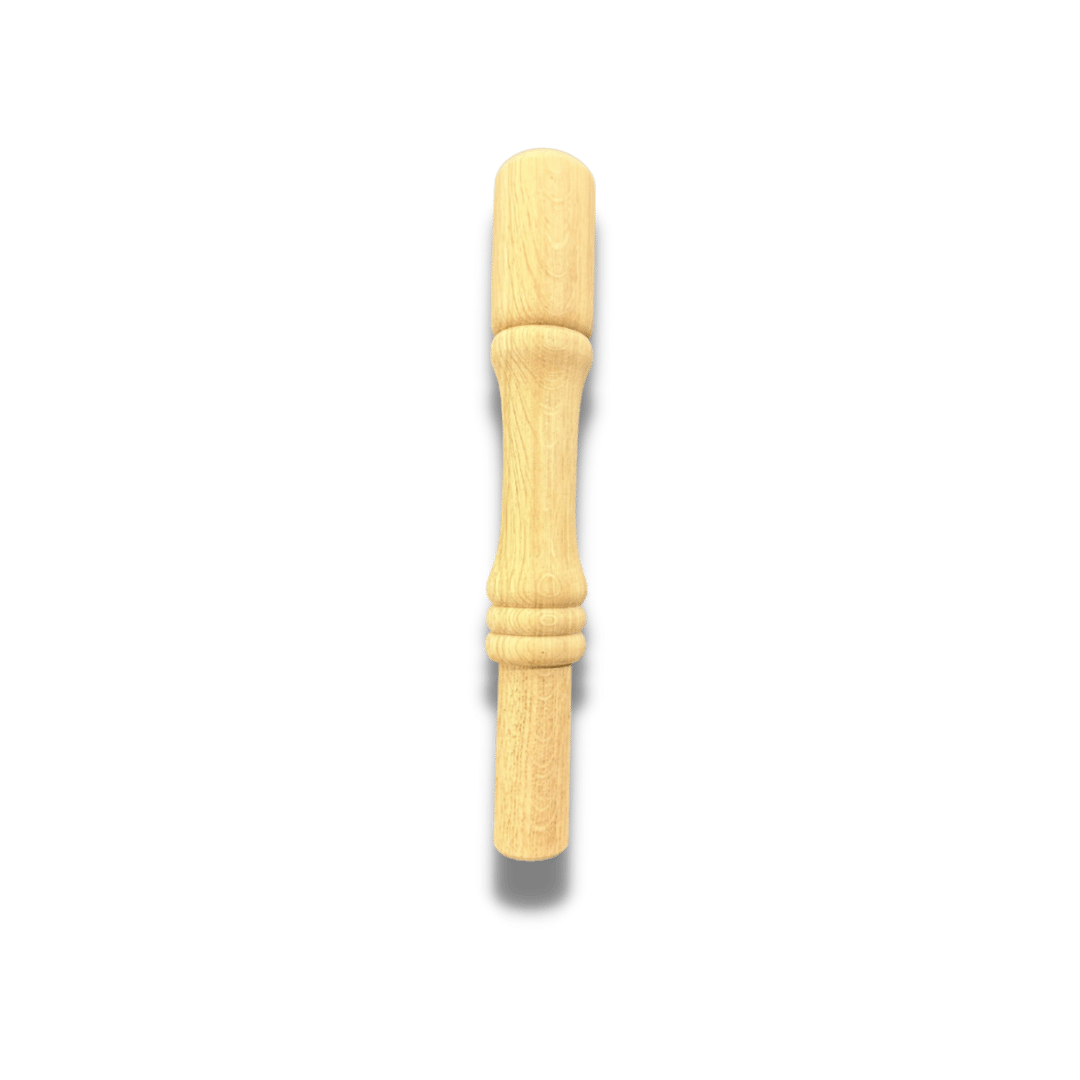 Tiller Handle Hand Spun -11 inch Oak