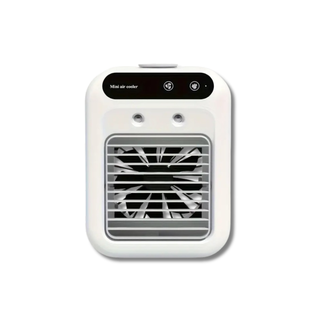 Portable USB Desktop Cooler Fan with Rechargeable 1800mAh Lithium Battery