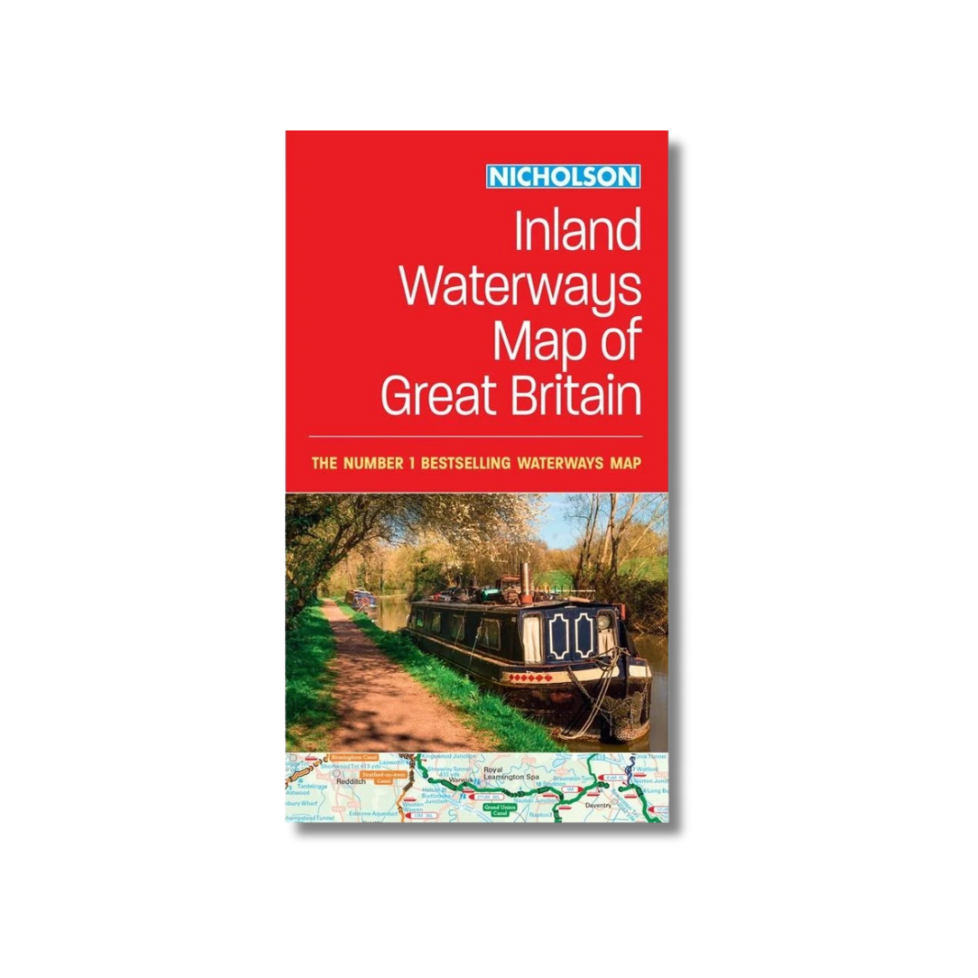 Nicholson Inland Waterways Map of Great Britain