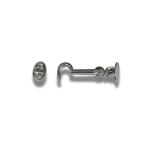 Articulated Cabin Hook - 4" - Chrome