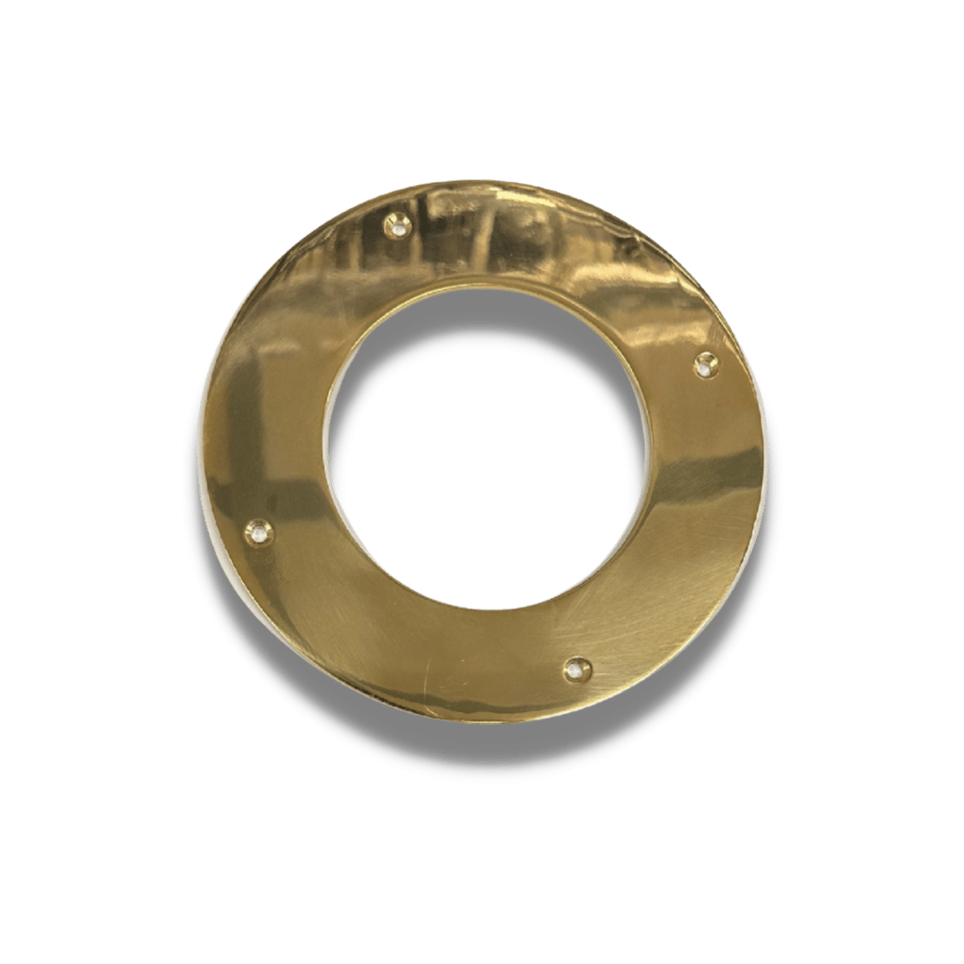 Brass Trim Ring to Suit 4.5" Outer Diameter Flue Pipe