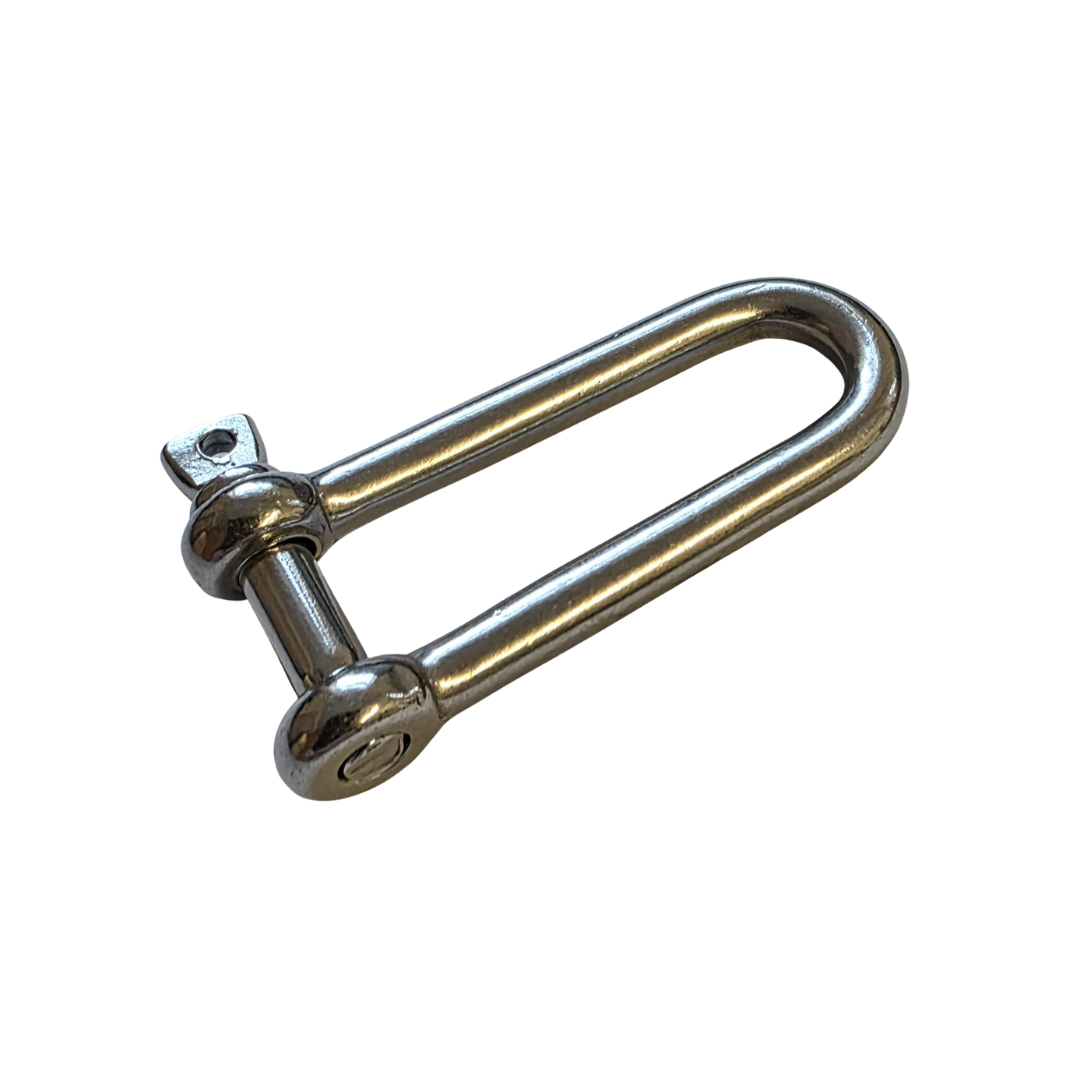 Long Dee Shackle - Stainless Steel
