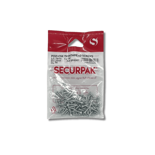 Securpak Twin Thread Screws