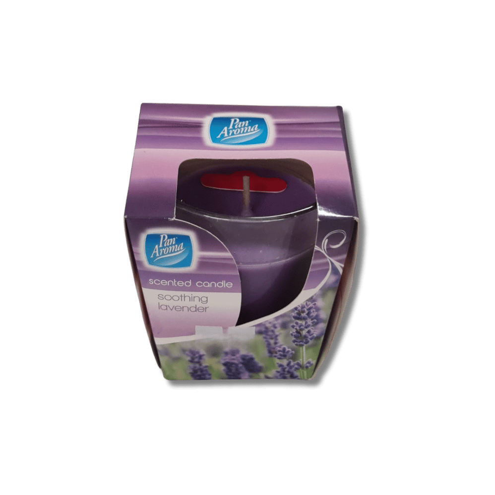 Pan Aroma Soothing Lanvender Scented Candle