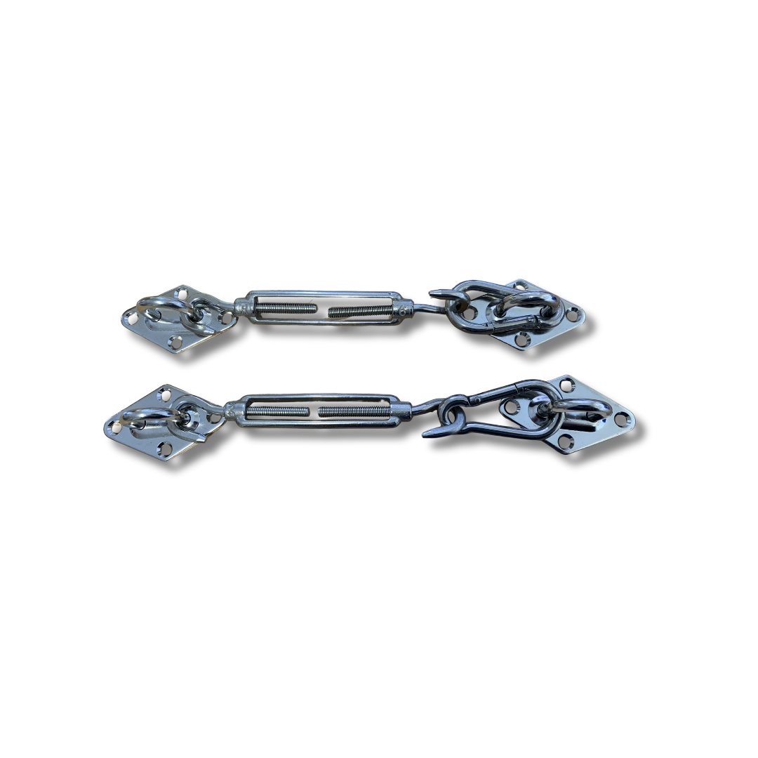 Stainless Steel Sail Hardware Kit - 2 Pc