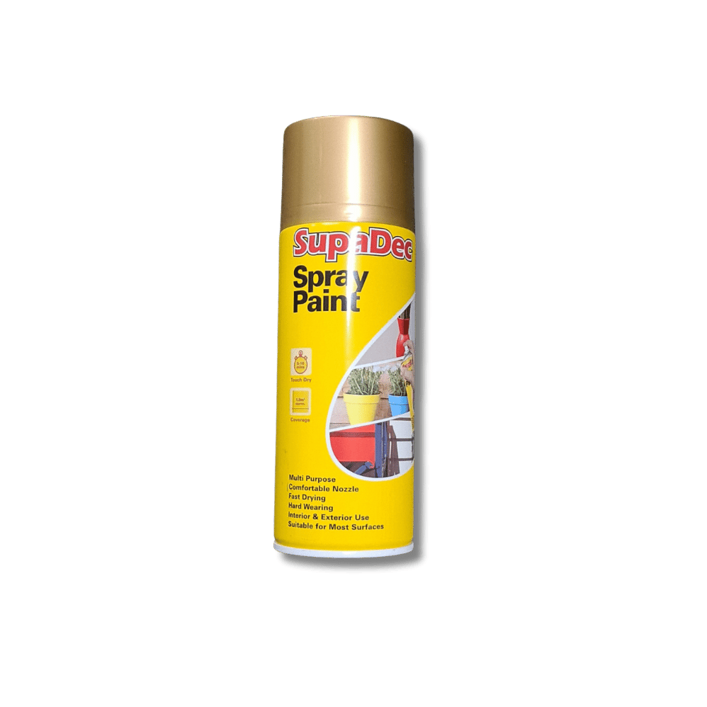 SupaDec Spray Paint Gold - 400ml