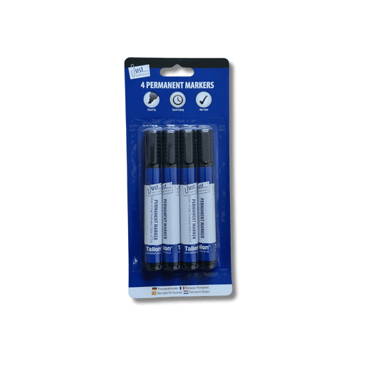 4 Permanent Markers