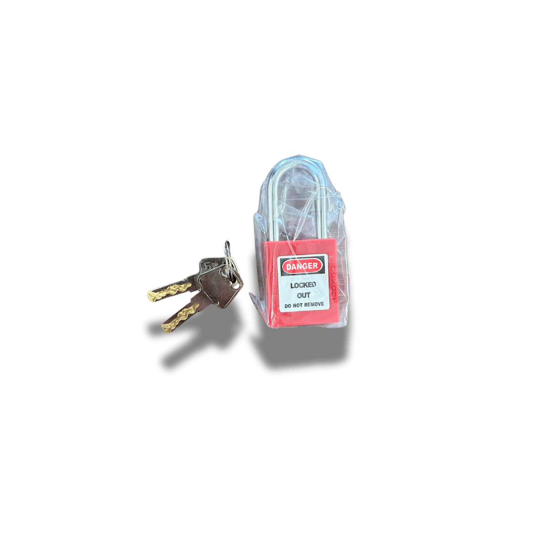Padlock Locked Out Tag - 38mm Nylon Padlocks