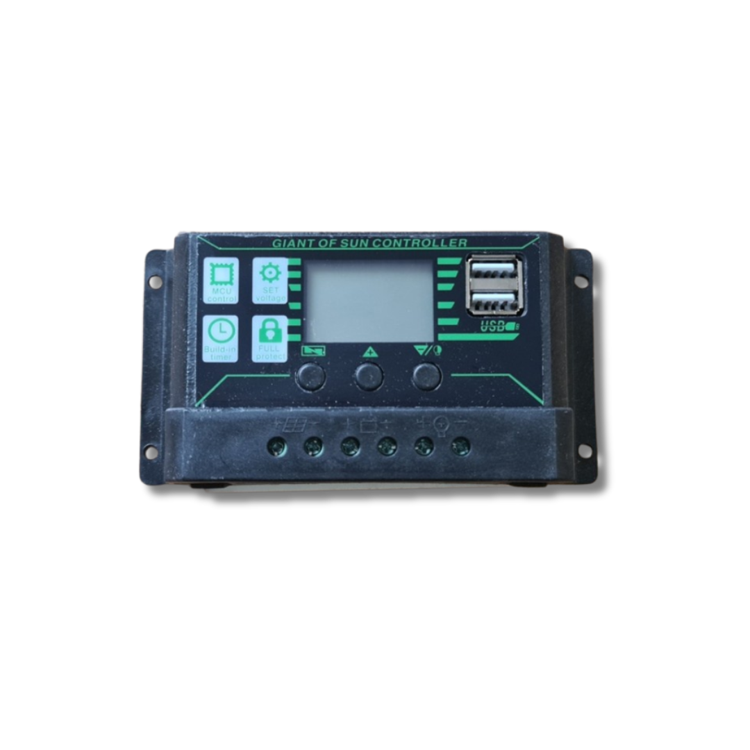30A Smart Solar Charger Controller with Digital Display
