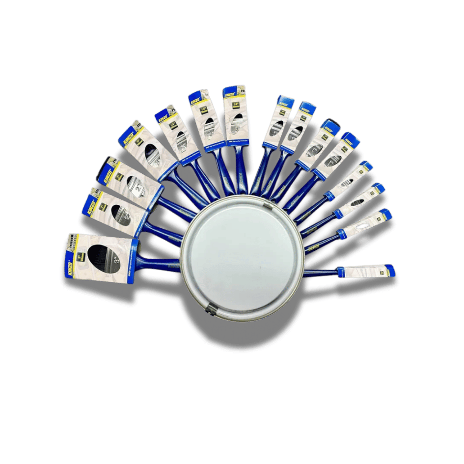 15pc Professional Paint Brush Set for Home Improvement