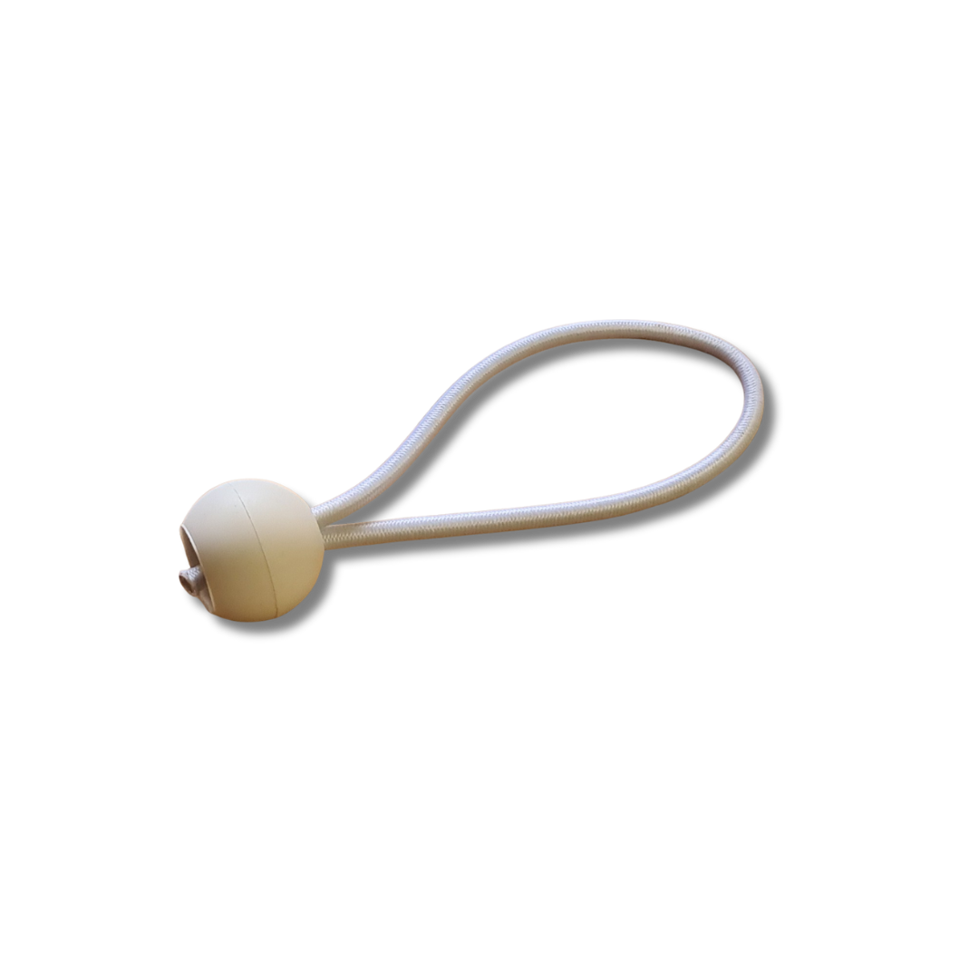 Bungee Ball Loop White - 150mm