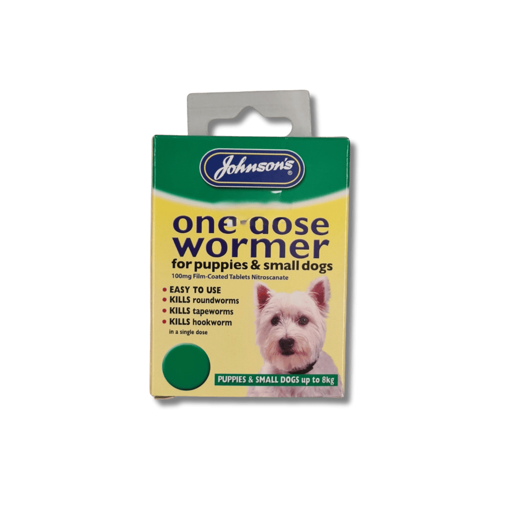 Johnson One Dose Wormer Puppies & Small Dogs