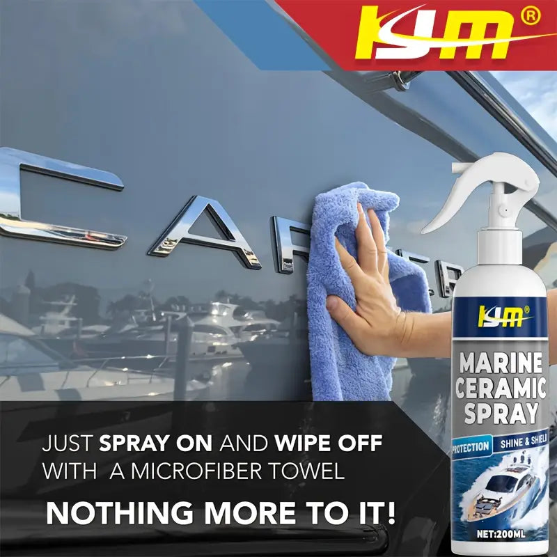 Marine Ceramic Wax Spray