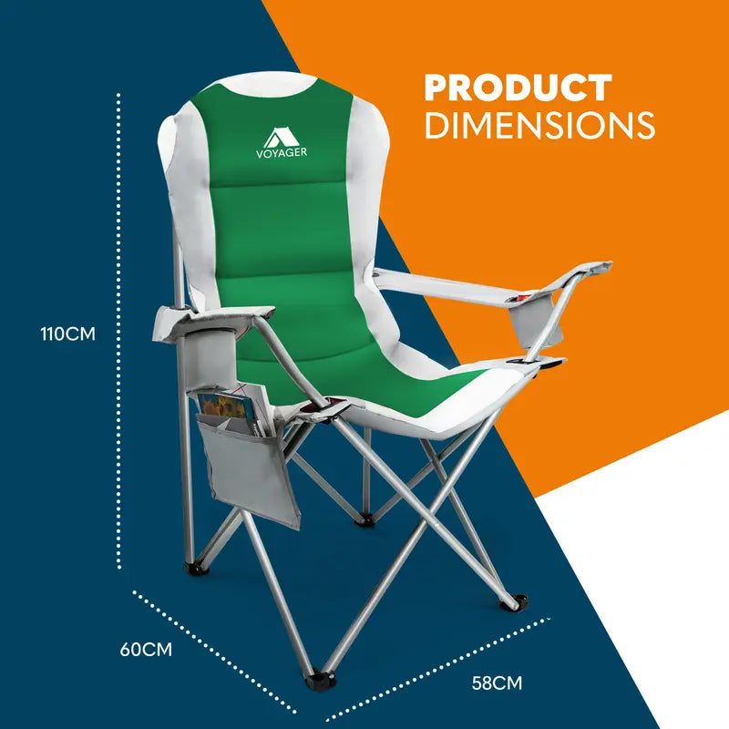 Padded Outdoor Camping Chair