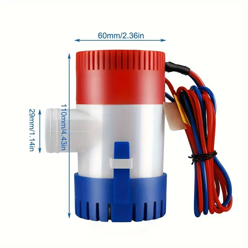 Bilge Pump 1100GPH  Bilge Pump - 12v