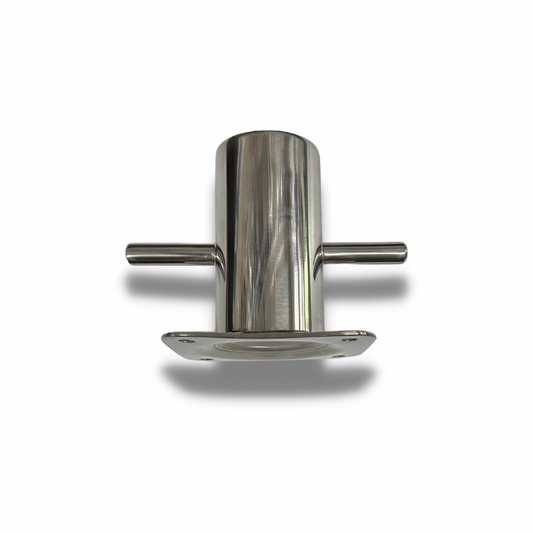 Cross Bollard Cleat - 30mm Stainless Steel