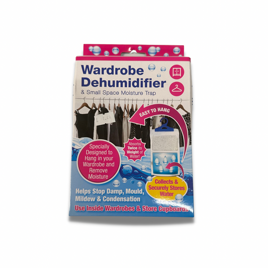 Interior wardrobe dehumidifier