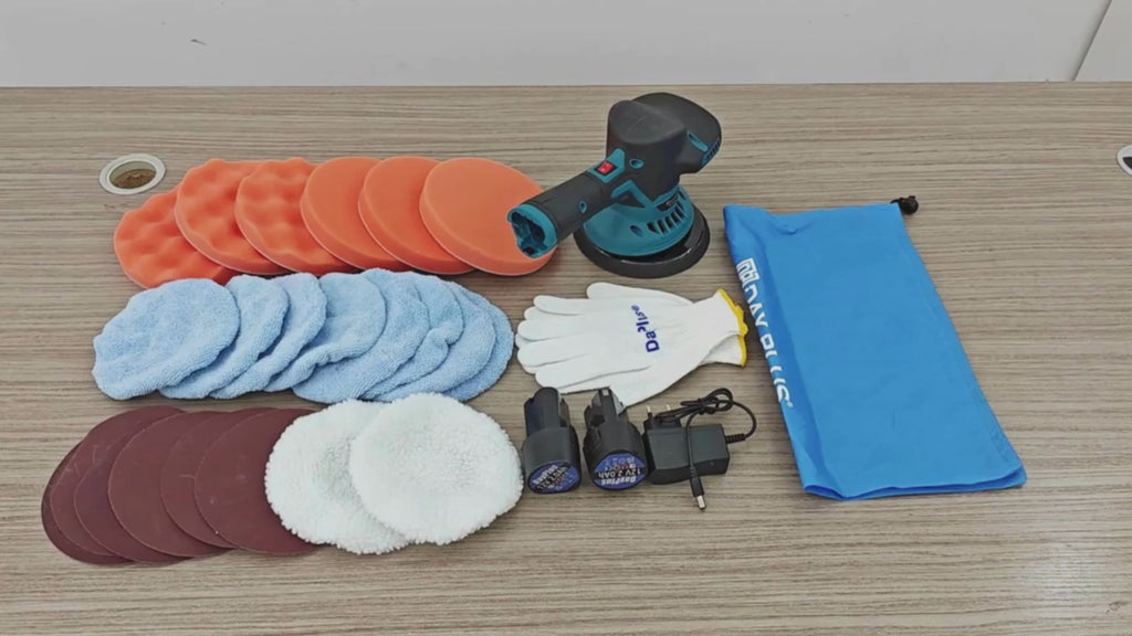 Cordless Polisher Set - 12V, includes Battery