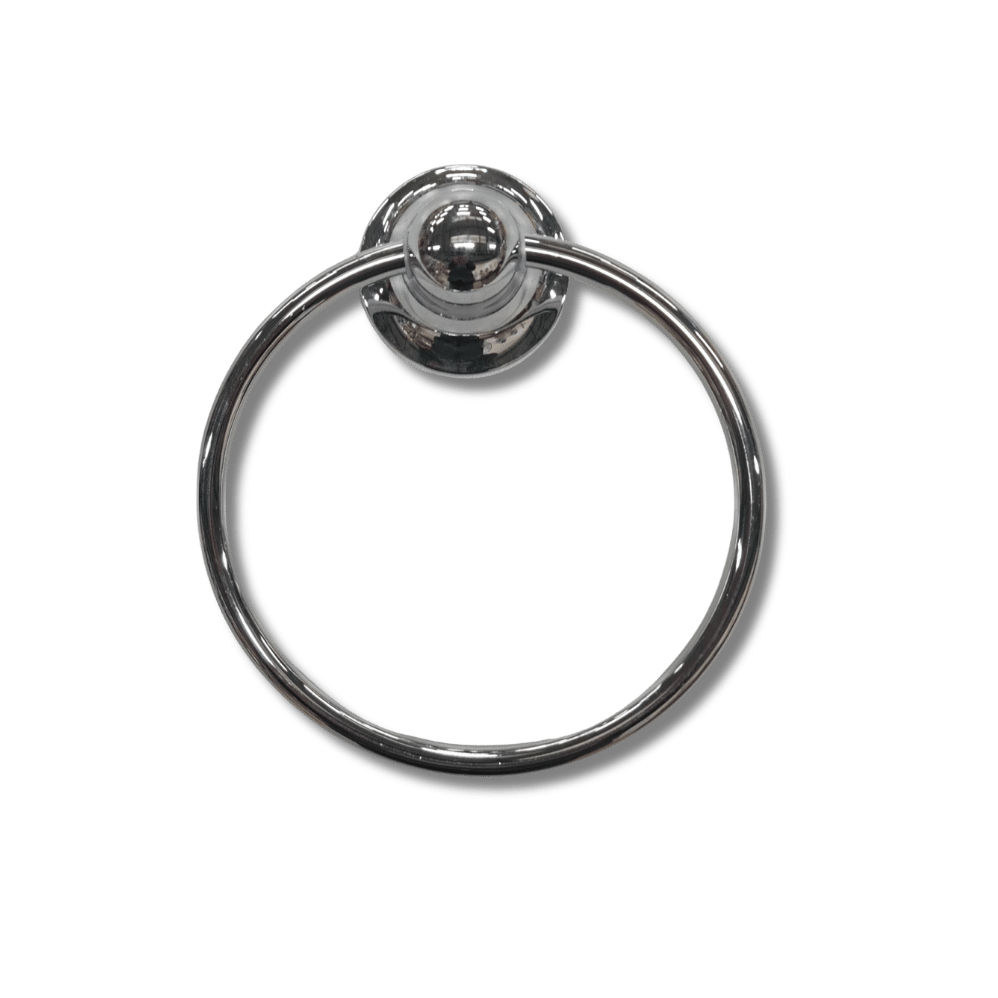 Chrome Ring Towel Holder