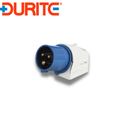 16A 230V Blue Surface Mounted Plug