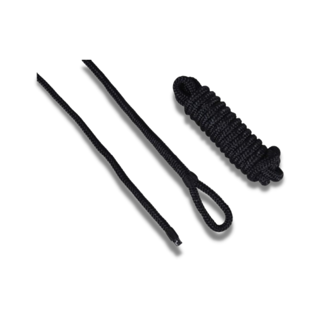 White/Black Plaited Mooring Line