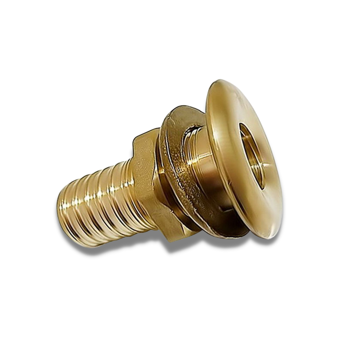 Skin Fitting 3/4" BSP x 1" Hose Tail Brass