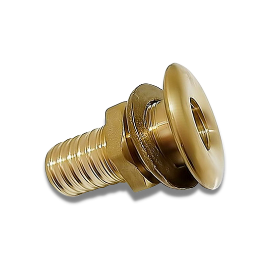 Skin Fitting 3/4" BSP x 1" Hose Tail Brass