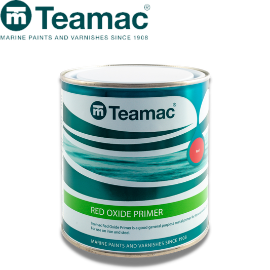 Teamac Marine Red Oxide Primer - 1 Litre