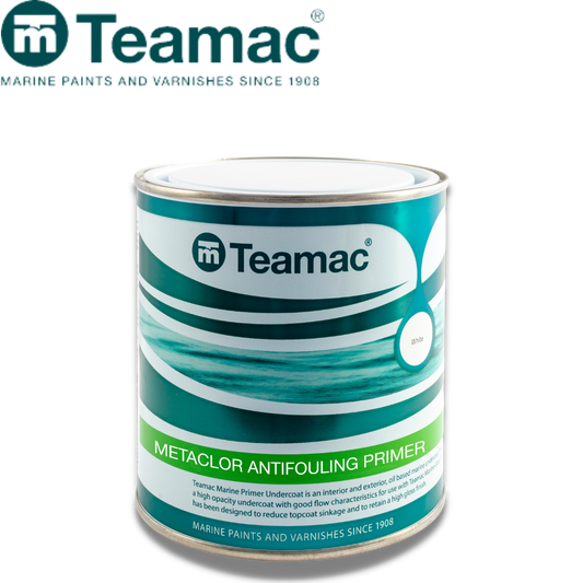 Teamac Metaclor Antifouling Primer - 2.5 Litres